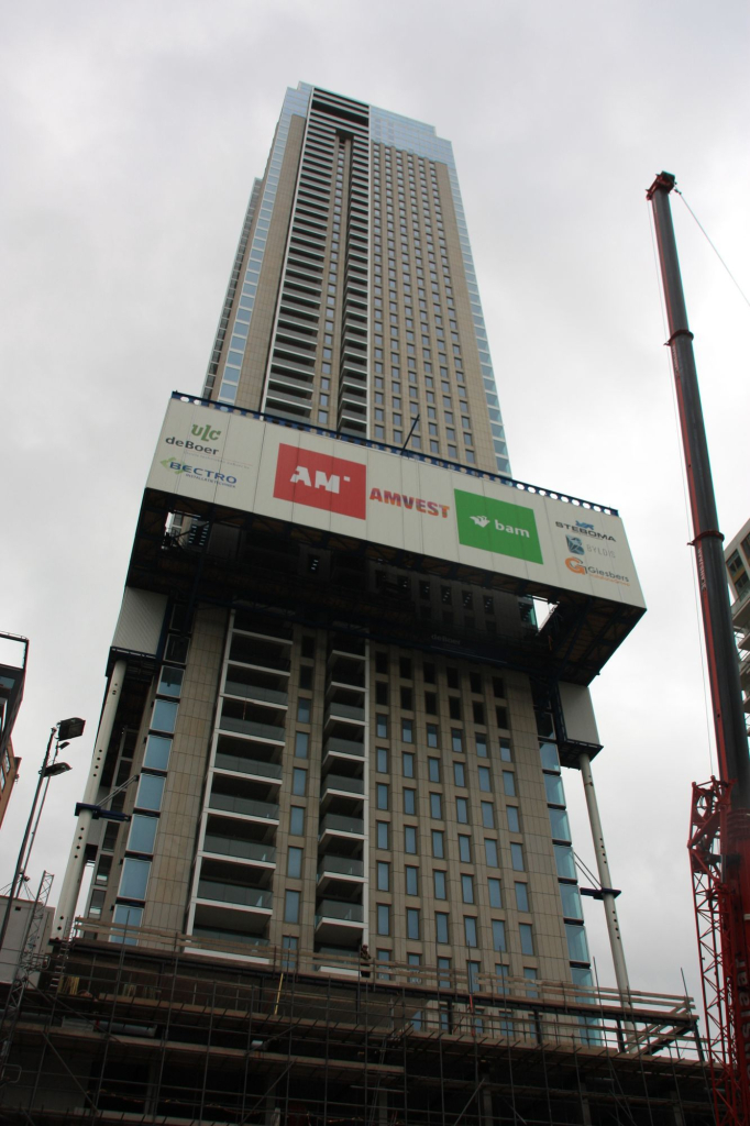 Zalmhaventoren-in aanbouw