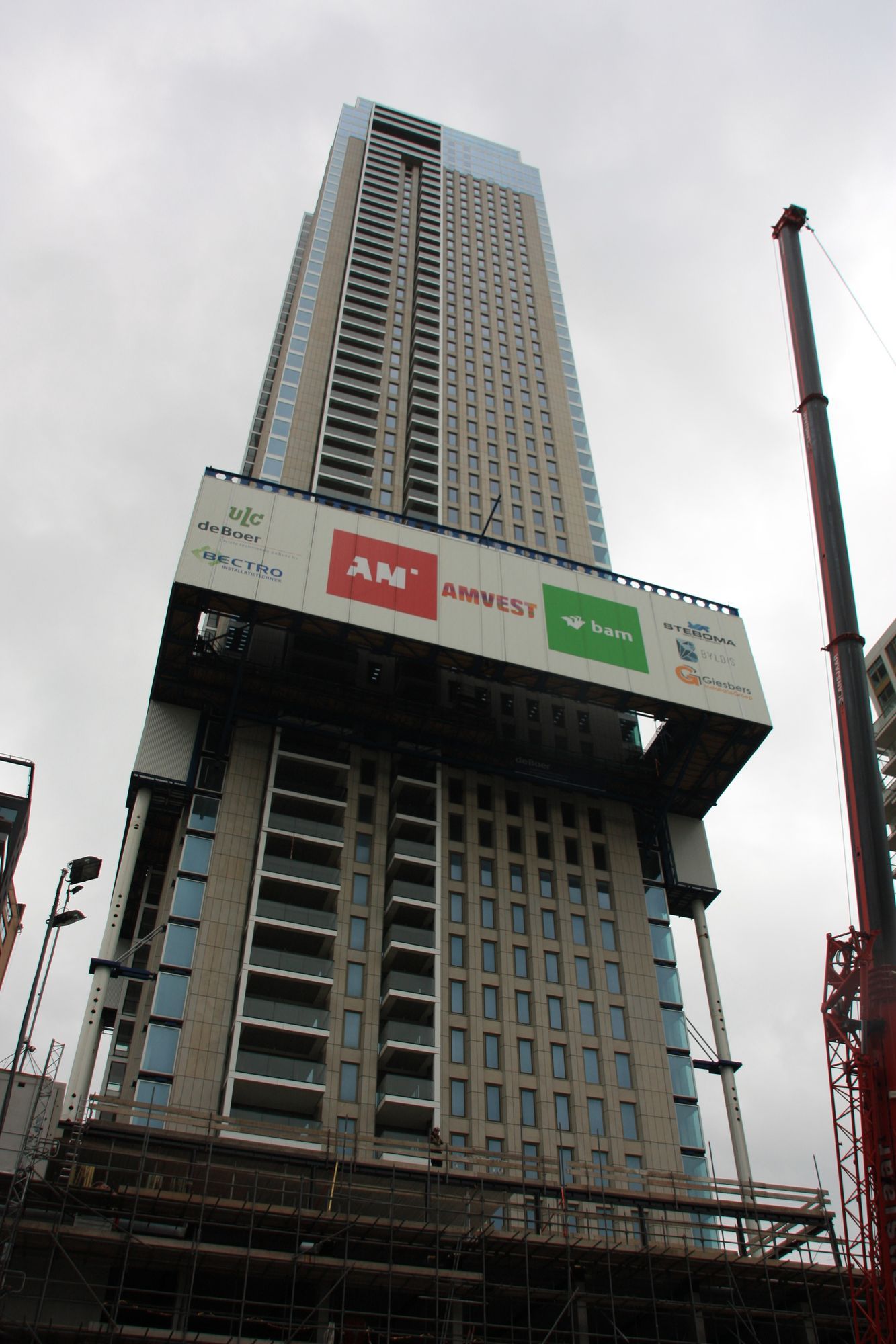 Zalmhaventoren-in aanbouw